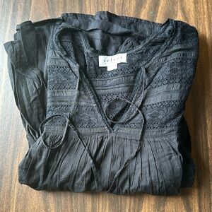 Black Velvet by Graham & Spencer blouse